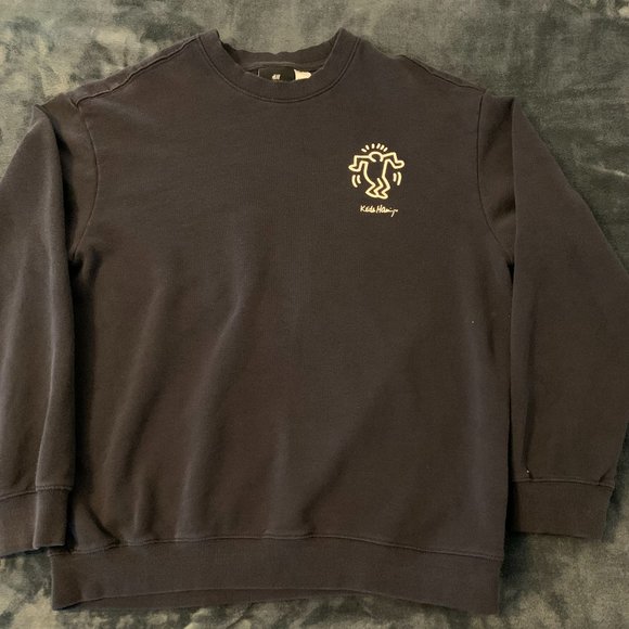 H&M Other - H&M Keith Haring Sweatshirt Black